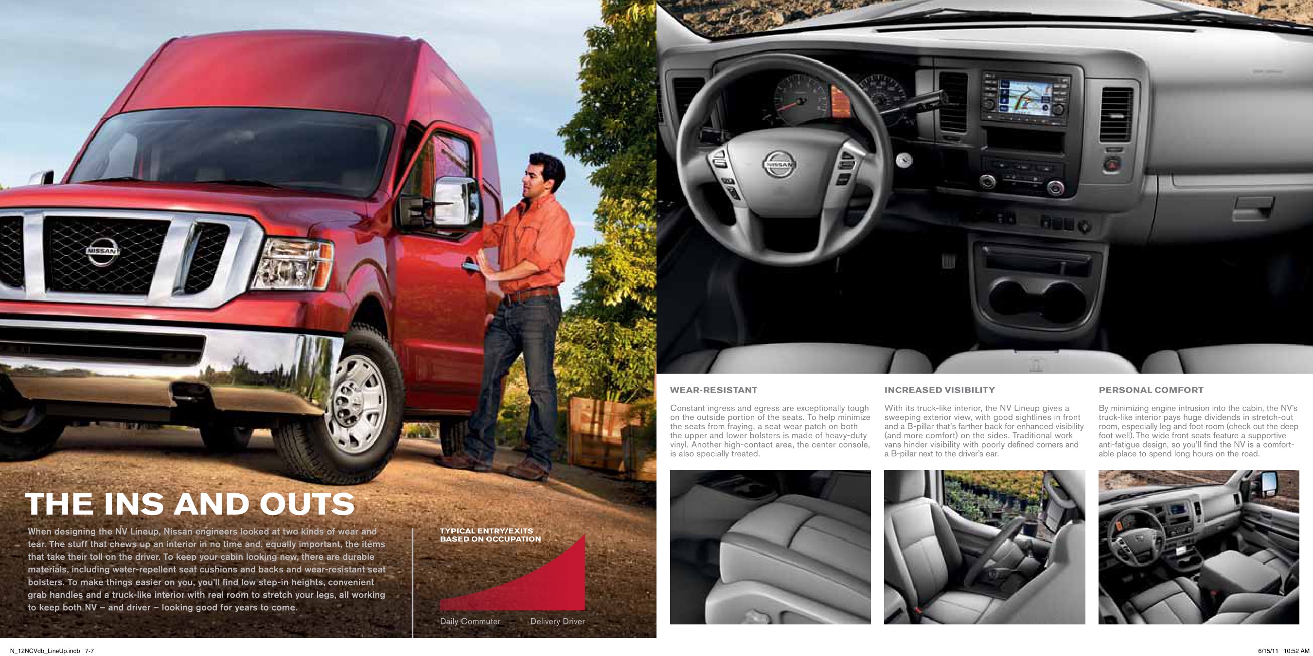 2012 Nissan NV Cargo Brochure Page 7